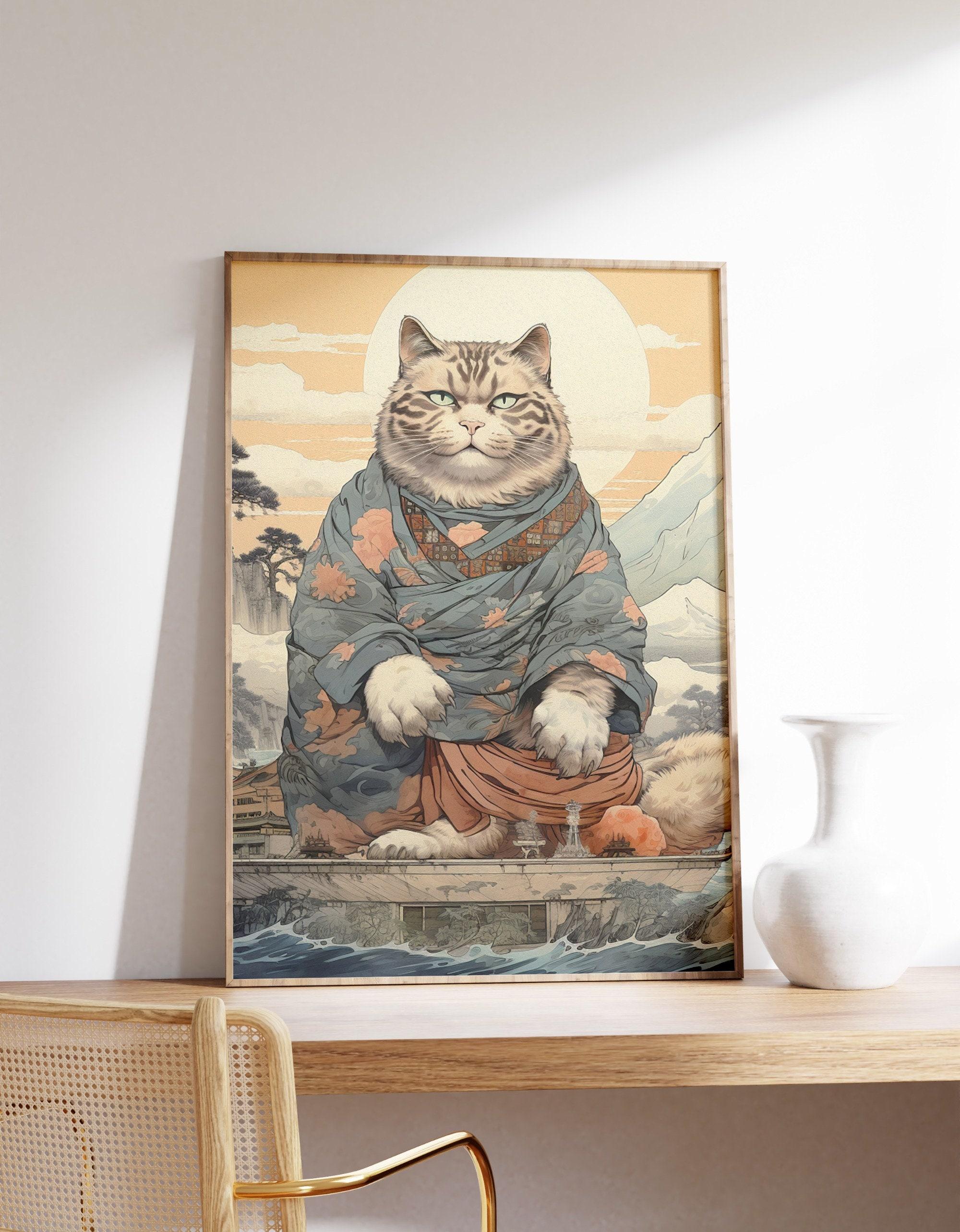 Japanese Fat Cat 4 Awesome Poster (No Frame) Japanese Fat Cat 4 Awesome Poster (No Frame)