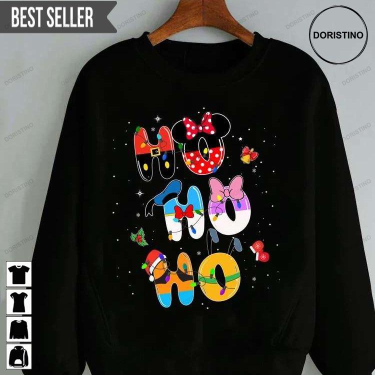 Mickey Minnie Donald Daisy Goofy Pluto Ho Ho Ho Chirstmas Awesome Shirt Mickey Minnie Donald Daisy Goofy Pluto Ho Ho Ho Chirstmas Awesome Shirt