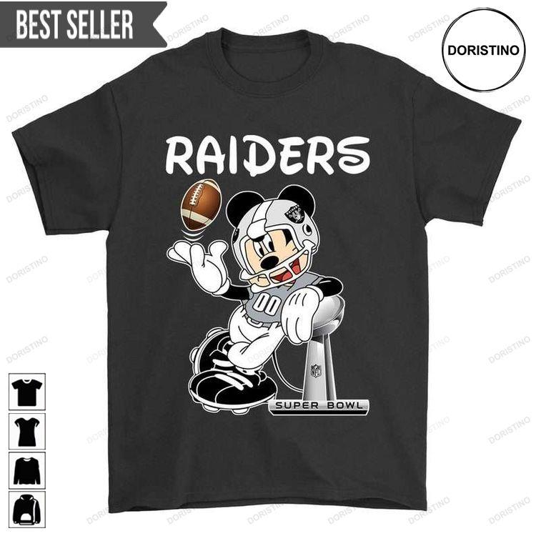 Oakland Raiders Mickey Mouse Shirt Oakland Raiders Mickey Mouse Shirt