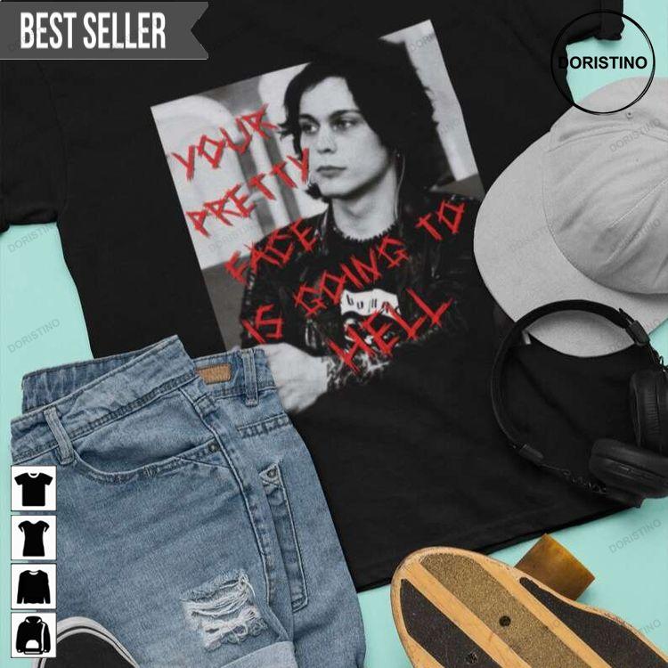 Ville Valo Him Band Your Pretty Face Top Going To Hell Awesome Shirt Ville Valo Him Band Your Pretty Face Top Going To Hell Awesome Shirt