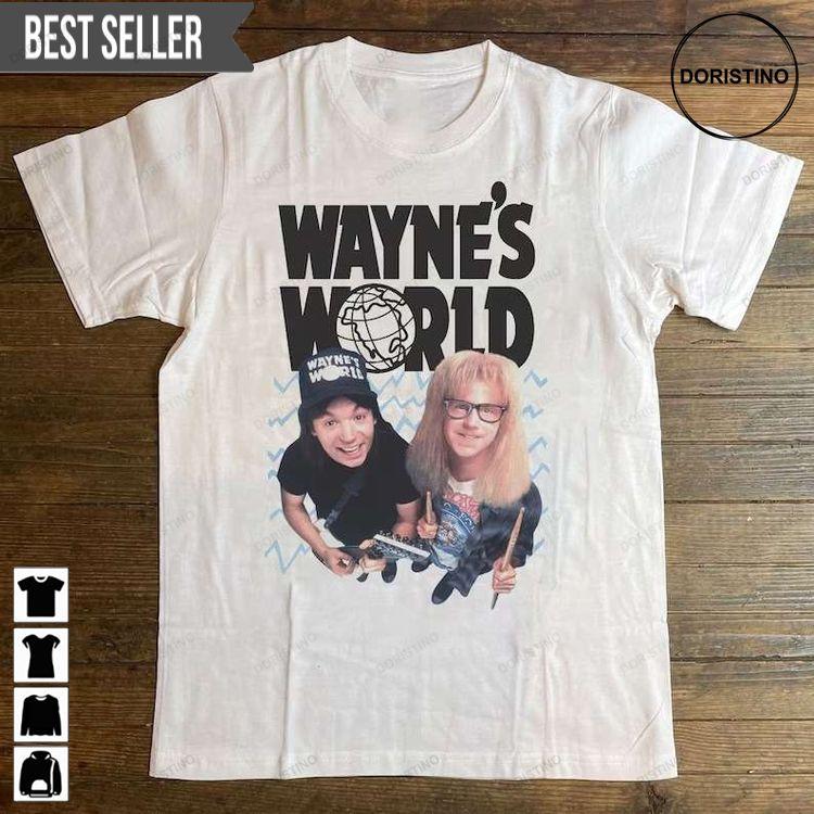 Waynes World Movie Poster Movie Short-sleeve Tshirt Waynes World Movie Poster Movie Short-sleeve Tshirt