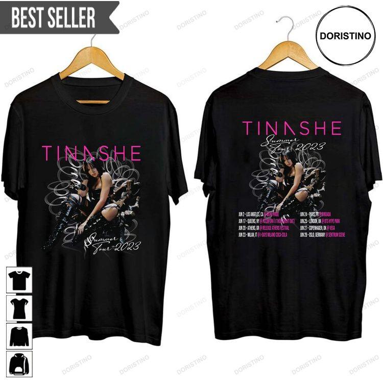 Tinashe Summer Tour 2023 Short-sleeve Awesome Shirt Tinashe Summer Tour 2023 Short-sleeve Awesome Shirt