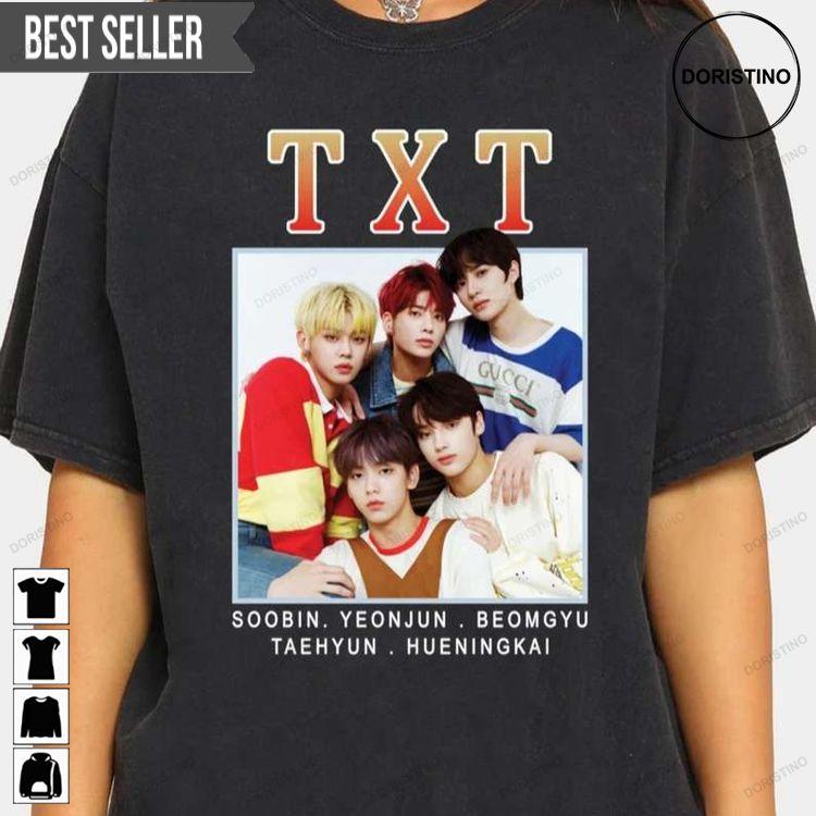 Tomorrow X Together Txt Boy Band Tshirt Tomorrow X Together Txt Boy Band Tshirt