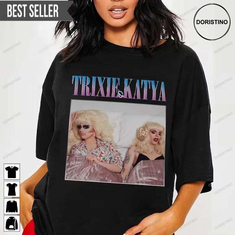 Trixie And Katya Short Sleeve Tshirt Trixie And Katya Short Sleeve Tshirt