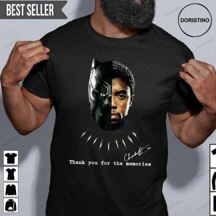 Wakanda Forever Thank You For The Memories Tshirt Wakanda Forever Thank You For The Memories Tshirt