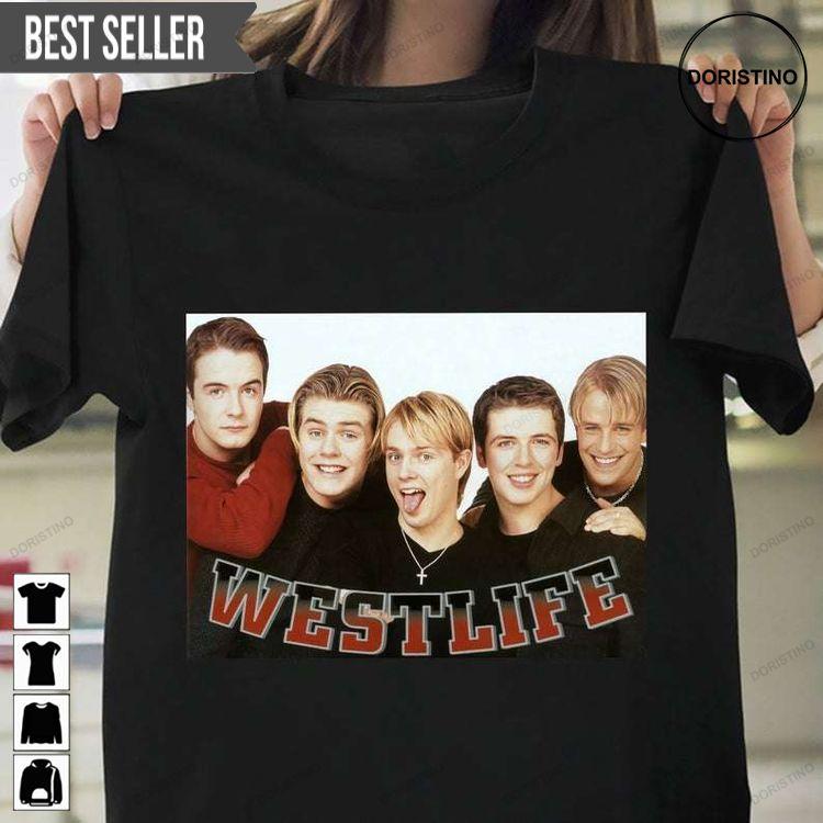 Westlife Band Tshirt Westlife Band Tshirt