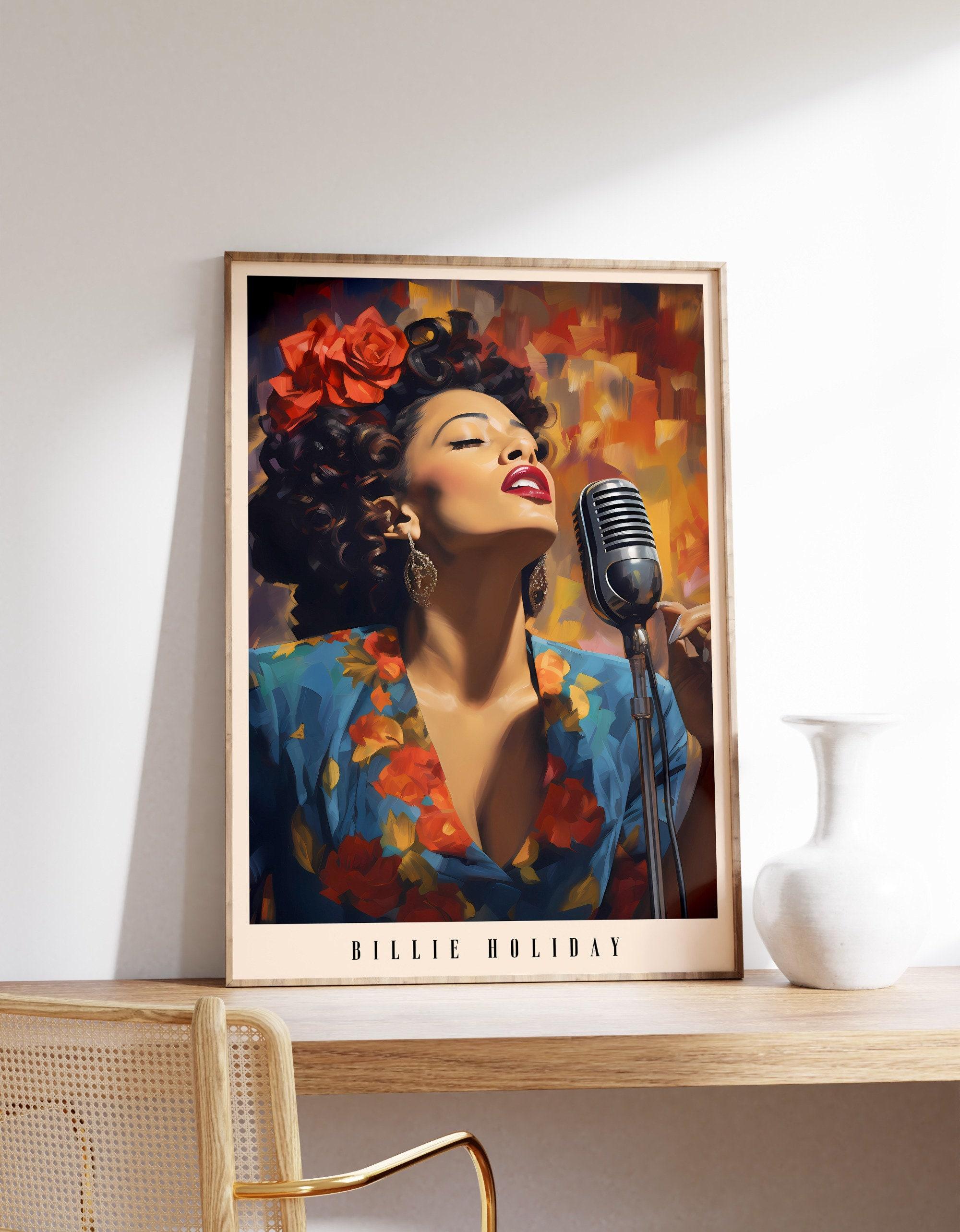 Billie Holiday 4 Awesome Poster (No Frame)