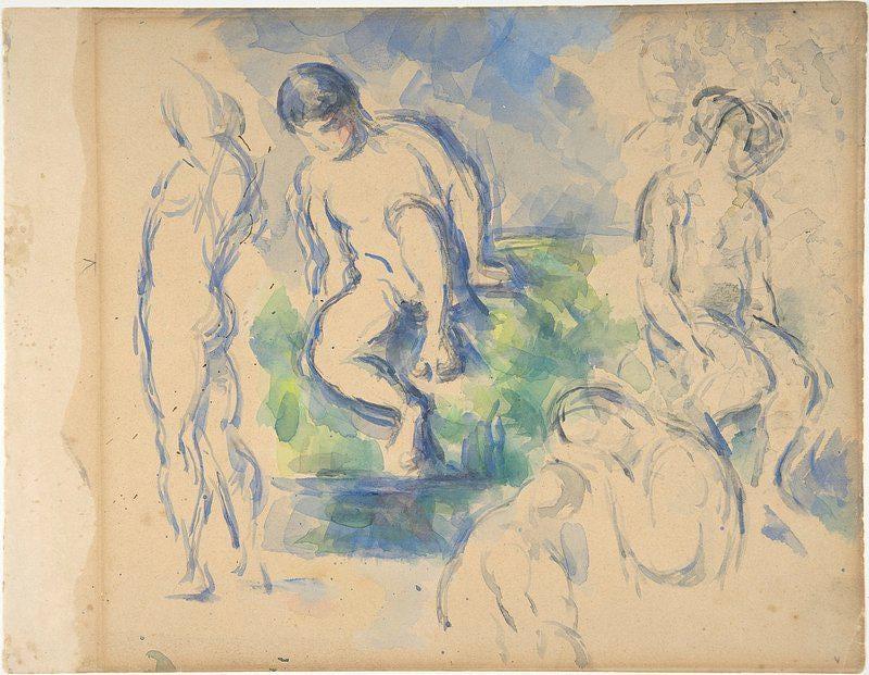Cezanne Bathers Limited Edition Posters (No Frame) Cezanne Bathers Limited Edition Posters (No Frame)