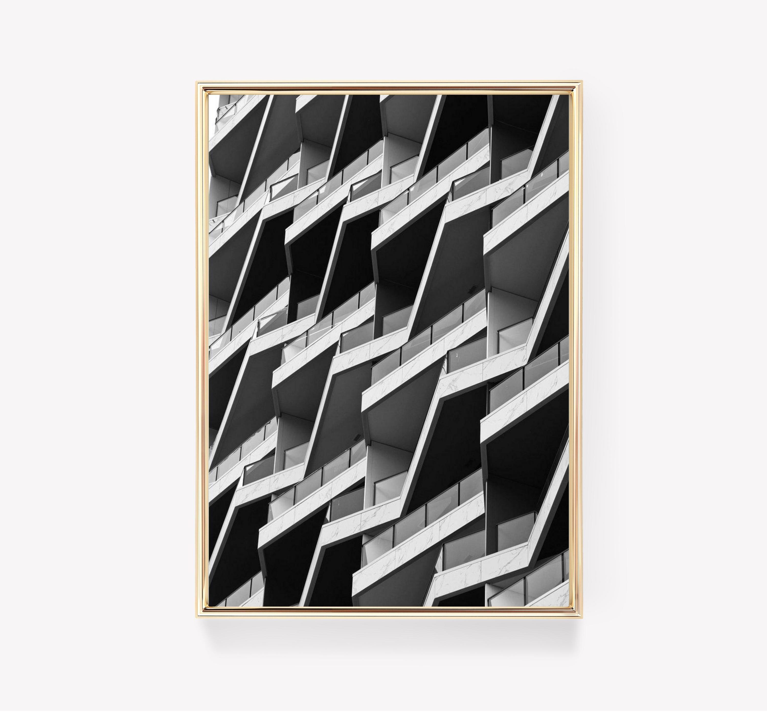 Geometric Facade Modern Architecture Building Design Limited Edition Posters (No Frame) Geometric Facade Modern Architecture Building Design Limited Edition Posters (No Frame)