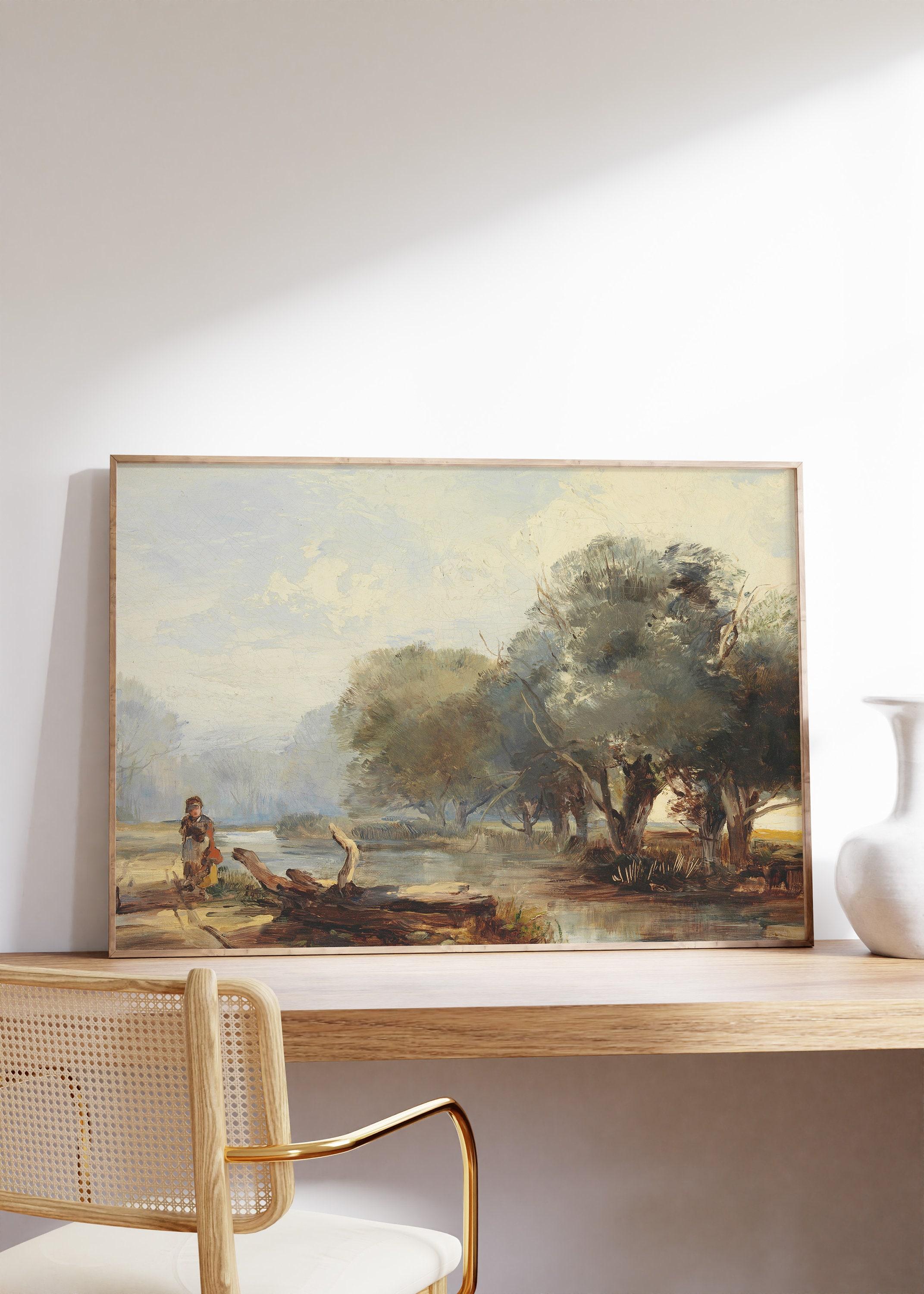 Henry Bright On The Norfolk Broads 1855 Vintage Awesome Poster (No Frame) Henry Bright On The Norfolk Broads 1855 Vintage Awesome Poster (No Frame)