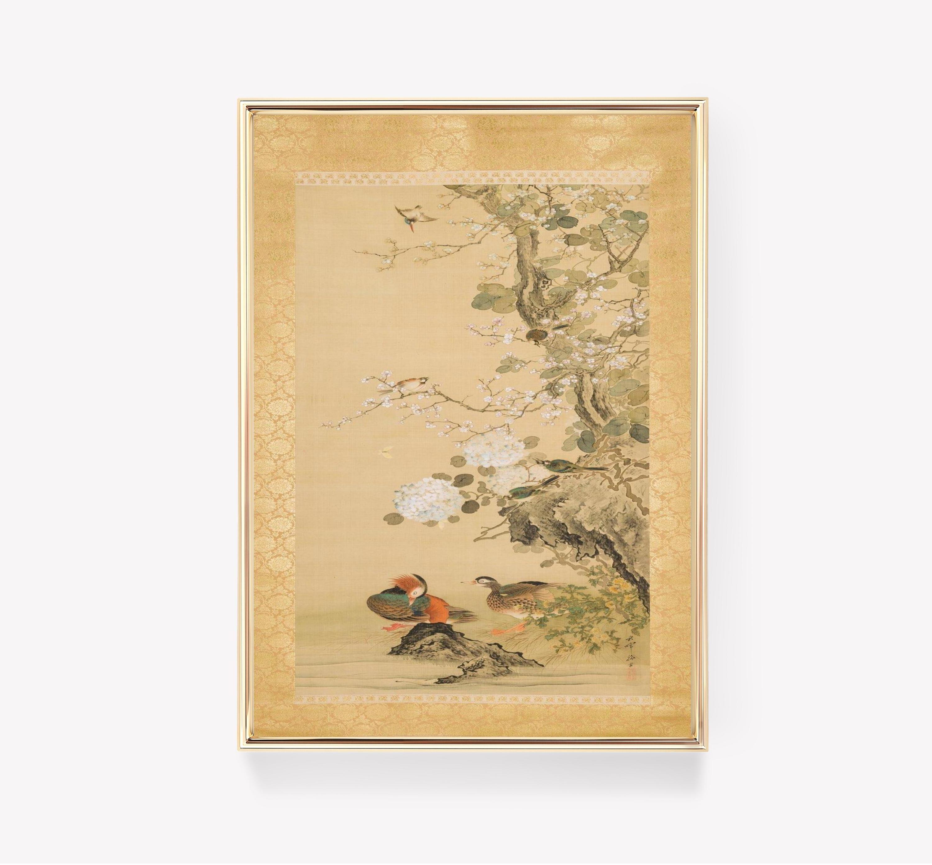 Hitsu Sakai Art Birds And Flowers Awesome Poster (No Frame) Hitsu Sakai Art Birds And Flowers Awesome Poster (No Frame)