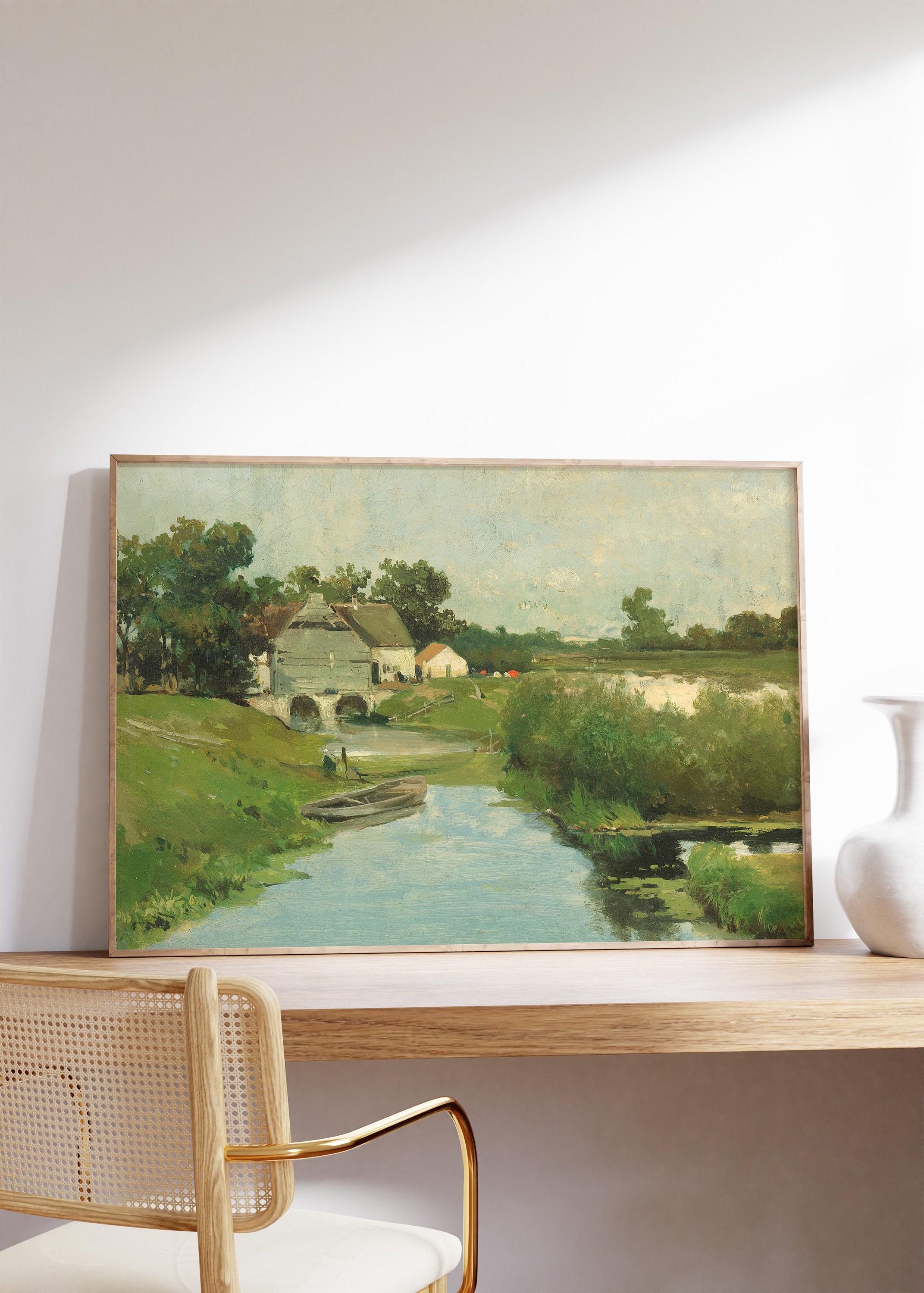 Johan Hendrik Weissenbruch Summer Day 1870 Vintage Limited Edition Posters (No Frame) Johan Hendrik Weissenbruch Summer Day 1870 Vintage Limited Edition Posters (No Frame)