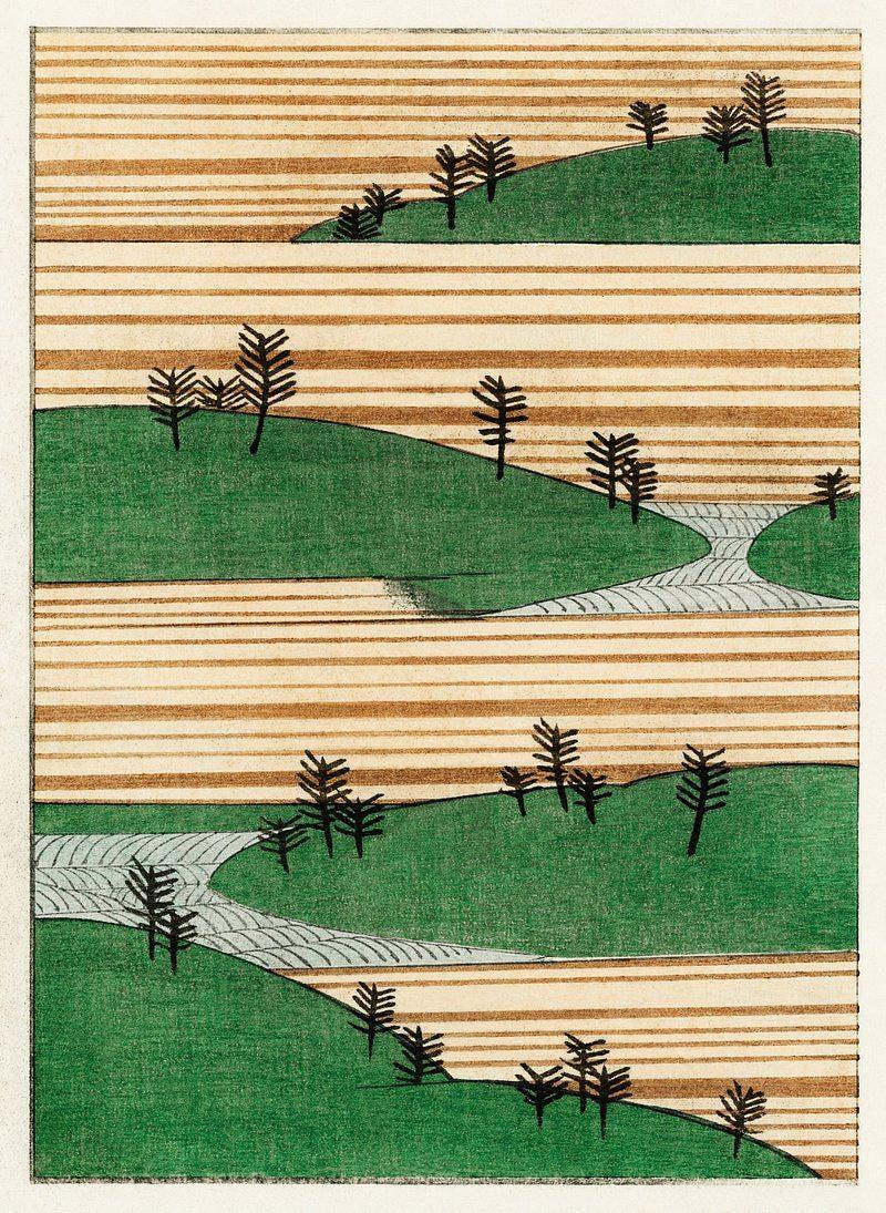 Katsushika Hokusai A Mild Breeze Fine Day Trending Style Poster (No Frame) Katsushika Hokusai A Mild Breeze Fine Day Trending Style Poster (No Frame)
