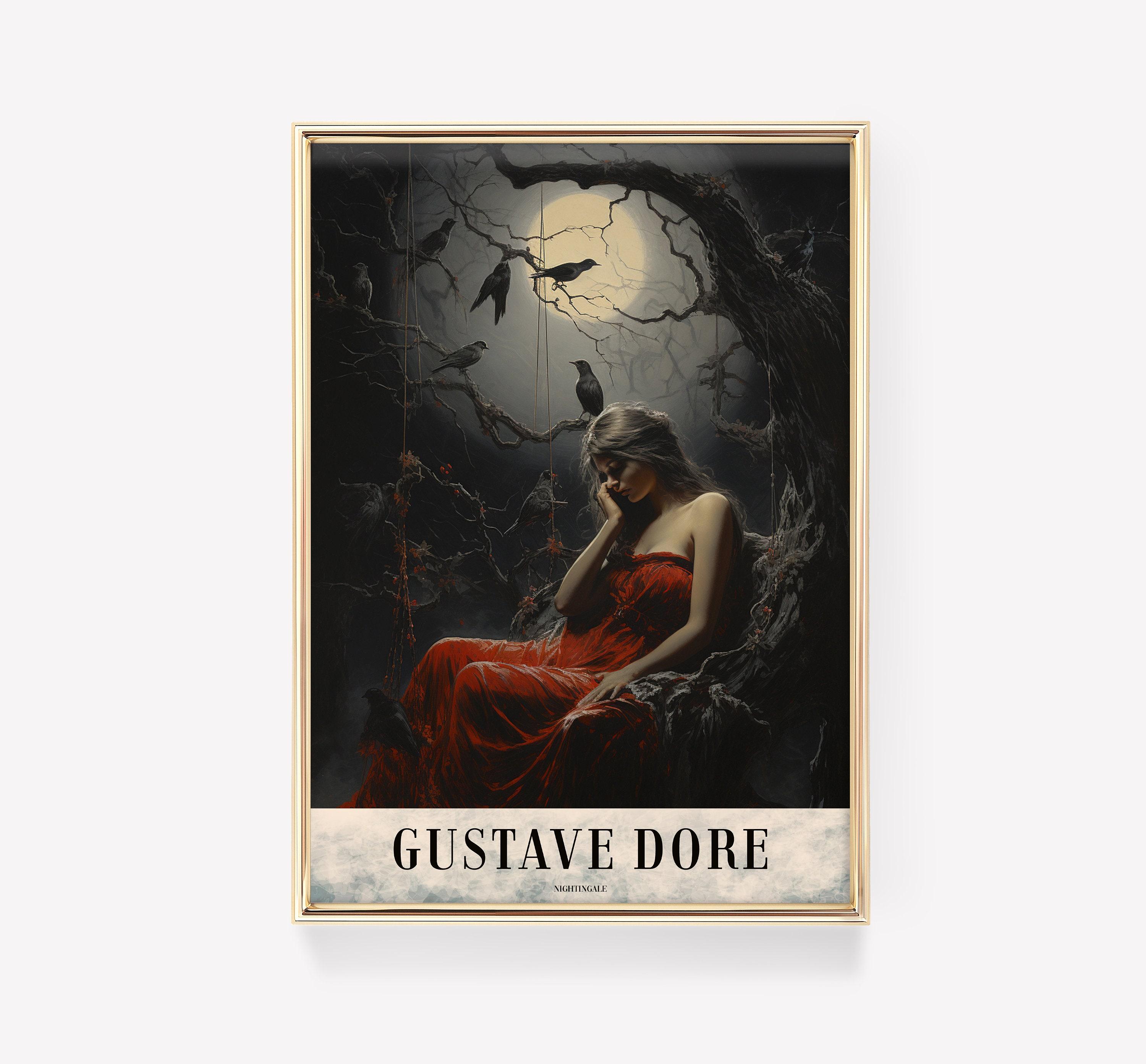 Nightingale Art Gustave Dore Gothic Limited Edition Posters (No Frame) Nightingale Art Gustave Dore Gothic Limited Edition Posters (No Frame)