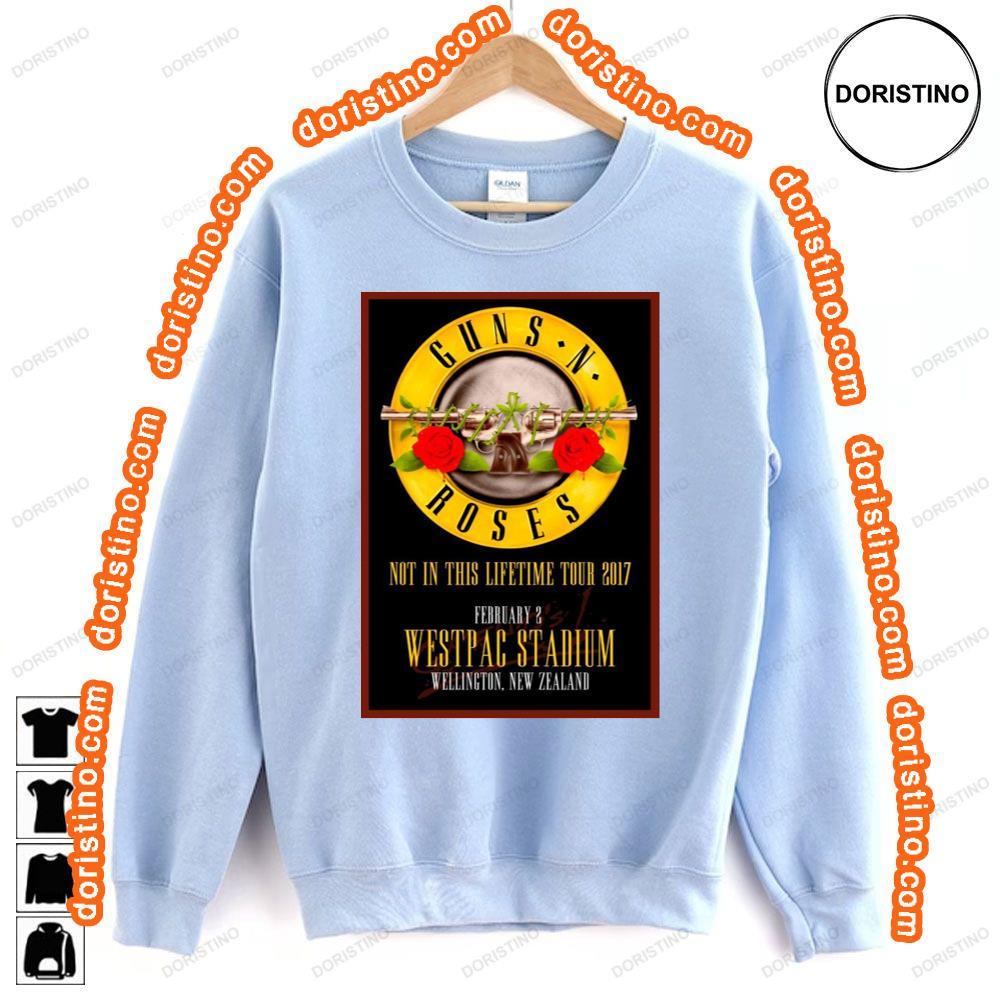 Guns N Roses Westpac Stadium Feb 2 2017 Tshirt Guns N Roses Westpac Stadium Feb 2 2017 Tshirt