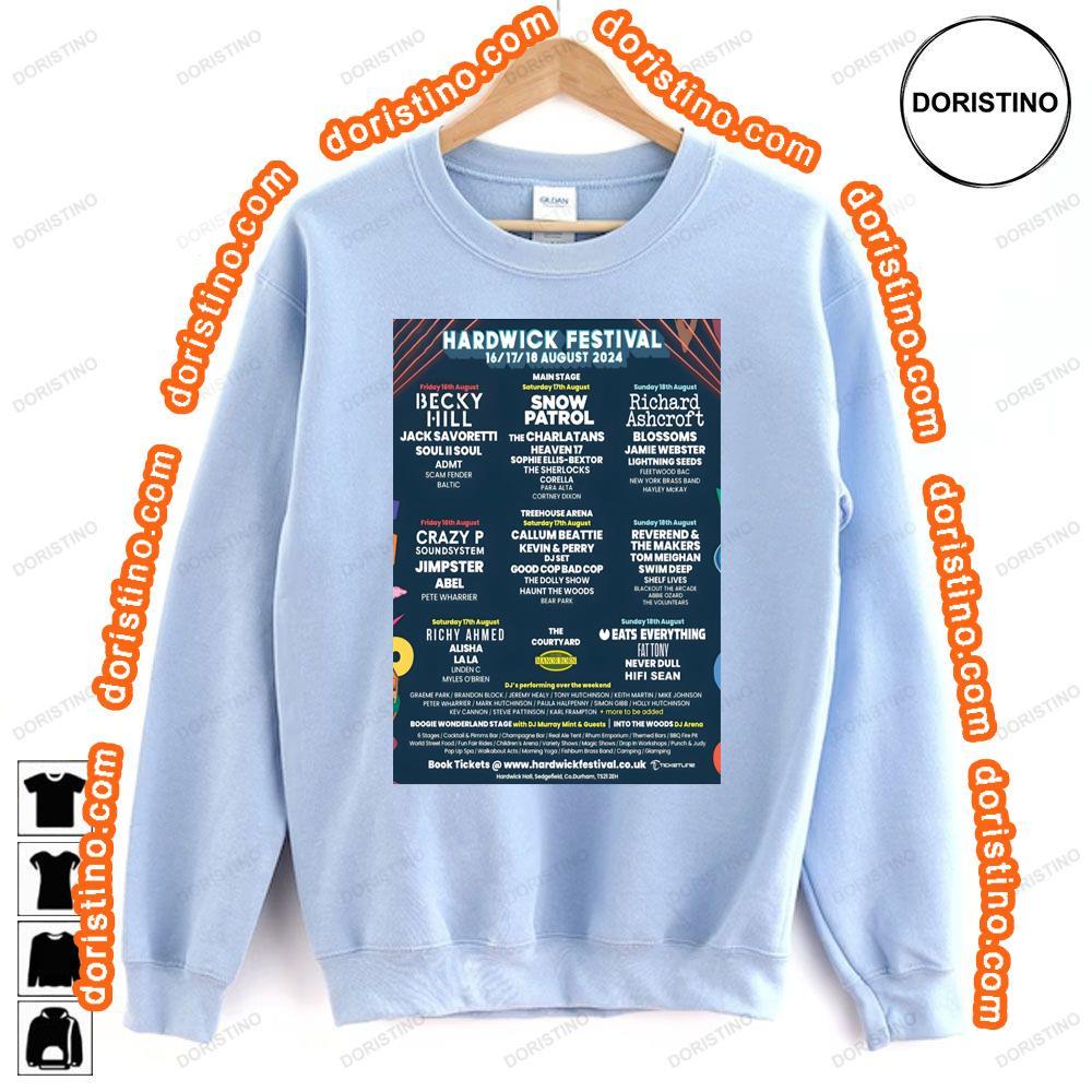 Hardwick Festival 2024 Line Up Shirt Hardwick Festival 2024 Line Up Shirt