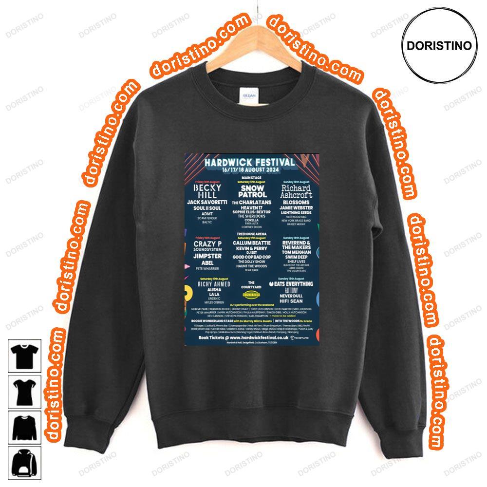 Hardwick Festival 2024 Line Up Shirt Hardwick Festival 2024 Line Up Shirt