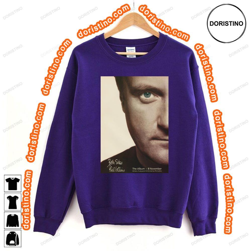 Phil Collins Both Sides Shirt Phil Collins Both Sides Shirt