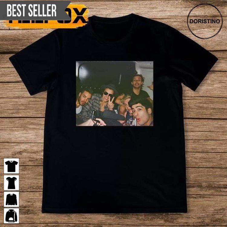 One Direction Selfie Music Band Unisex Awesome Shirt