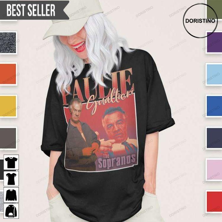 Paulie Walnuts Gualtieri Tony Sirrco The Soprans Tshirt