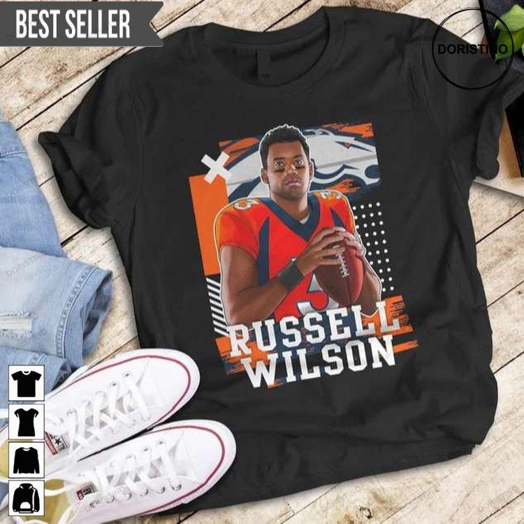 Russell Wilson Denver Football Shirt