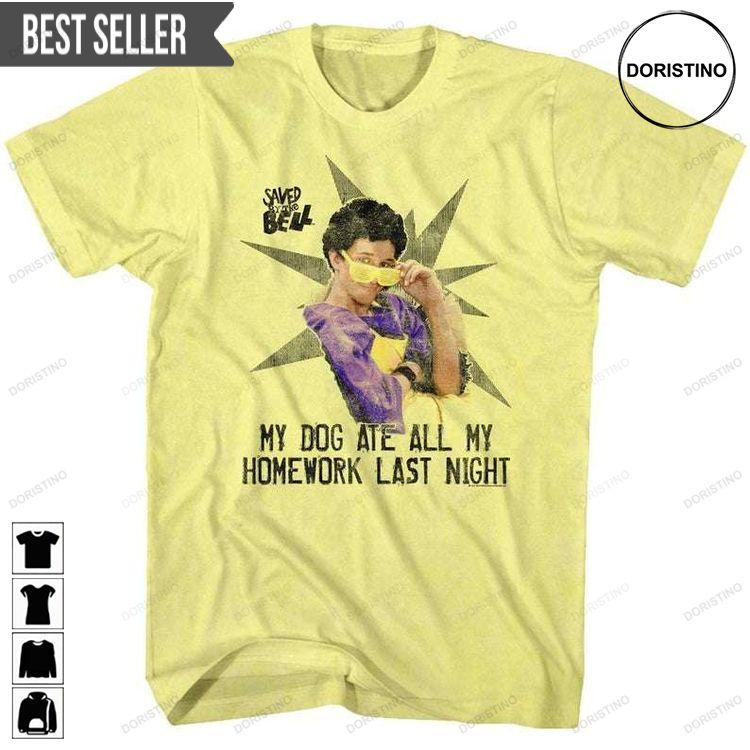 Saved By The Bell Screech Tshirt