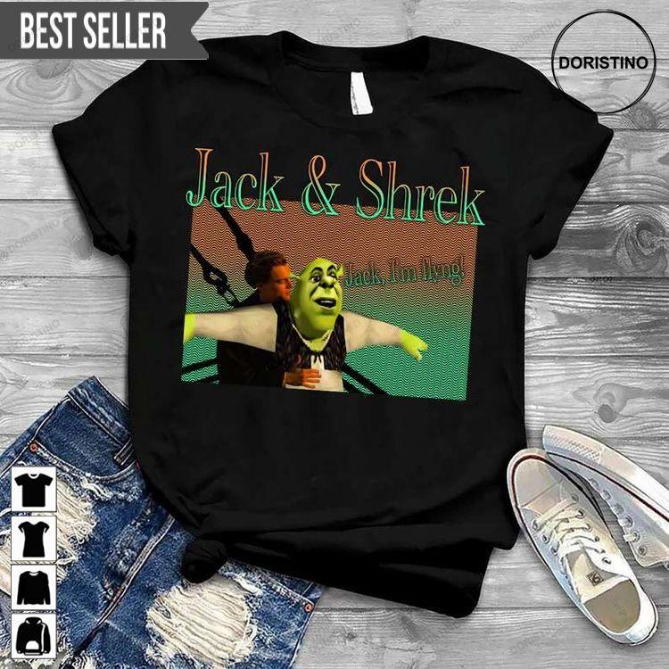 Shrek Meme Jack And Shrek Unisex Awesome Shirt