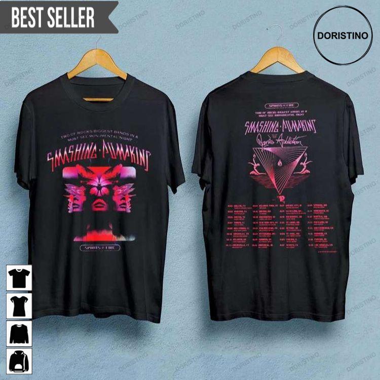 Smashing Pumpkins Spirits On Fire Tour 2022 Shirt
