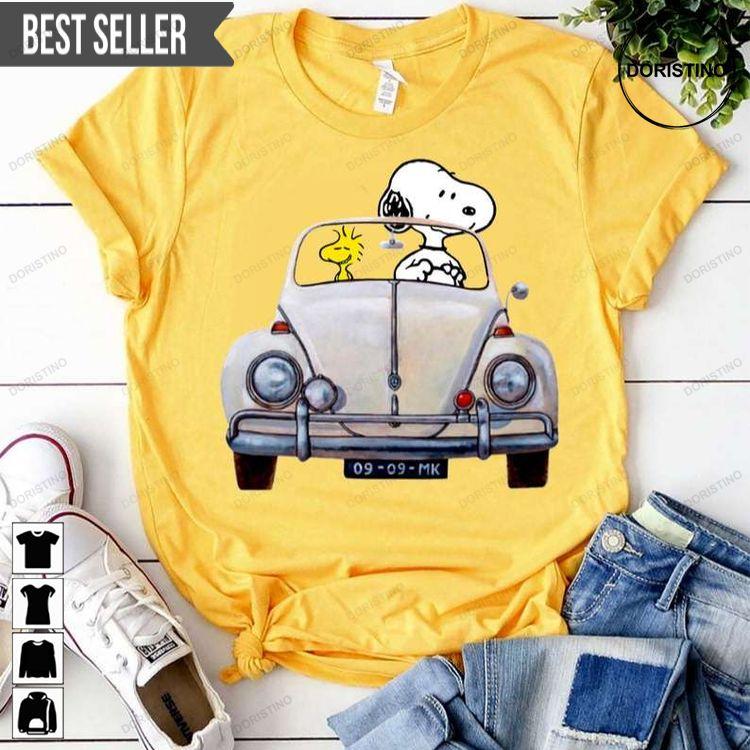 Snoopy Peanut Road Trip Shirt
