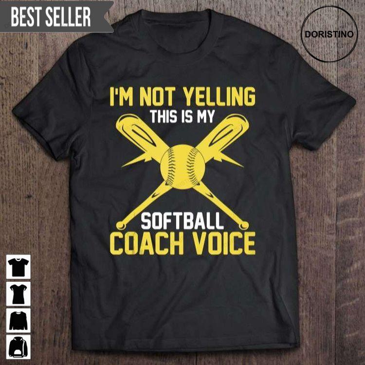 Softball Coaching Voice Unisex Awesome Shirt