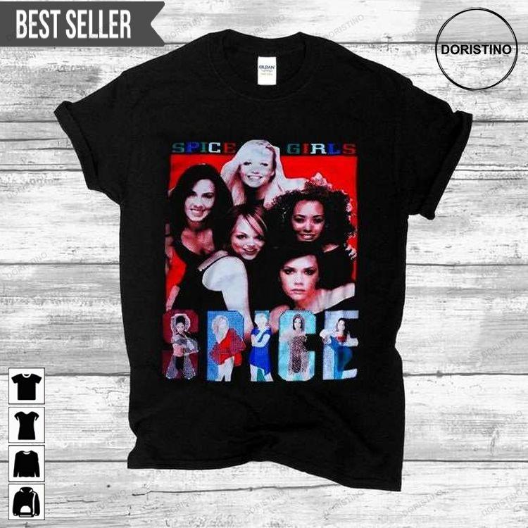 Spice Girls Spice World Tour Rap Tshirt