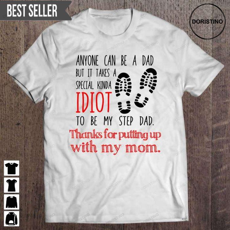 Thank You Stepdad Stepfather Gifts From Daughter Unisex Awesome Shirt