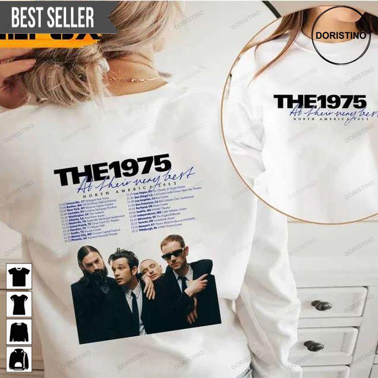 The 1975 North America Tour 2022 At Their Very Best Tour Shirt