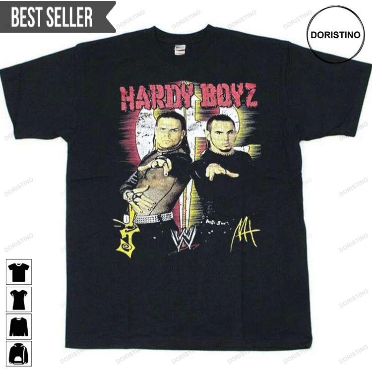 The Hardy Boyz Wrestling Retro Short-sleeve Tshirt
