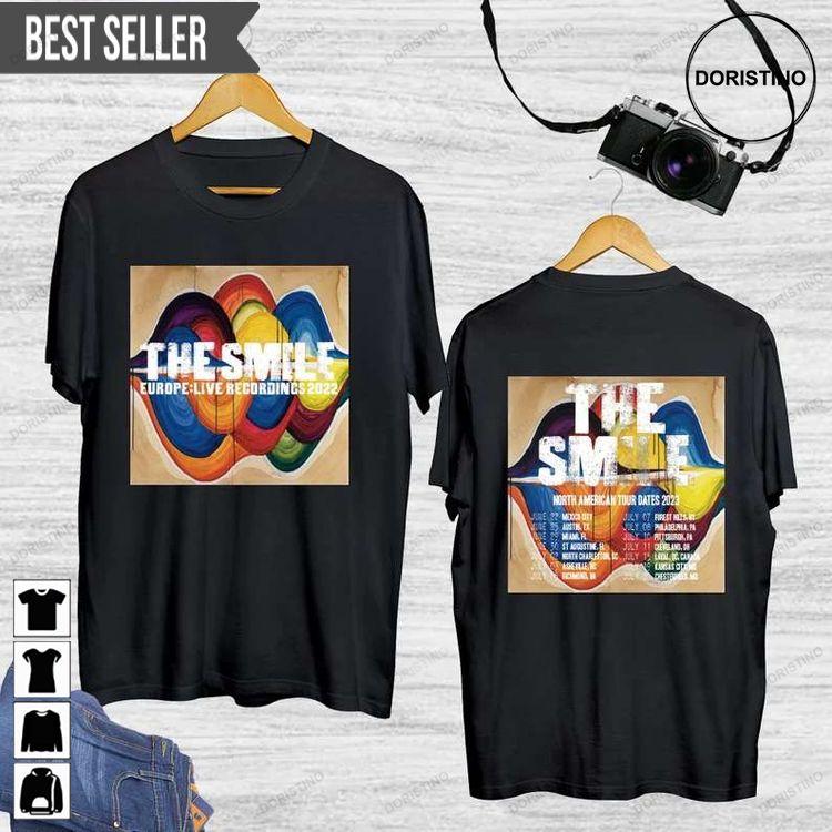 The Smile North American Tour 2023 Concert Tshirt