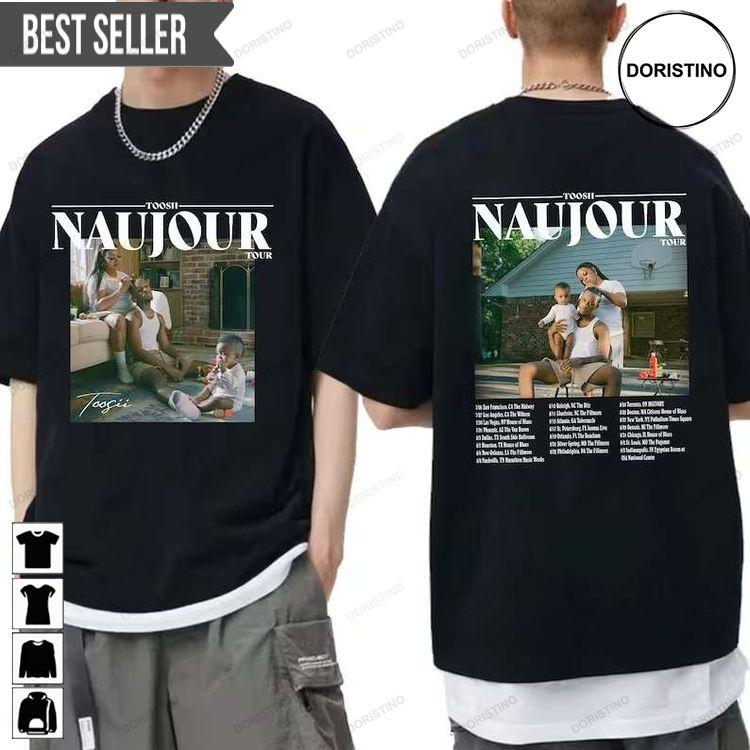 Toosii Naujour Tour 2023 Short-sleeve Shirt
