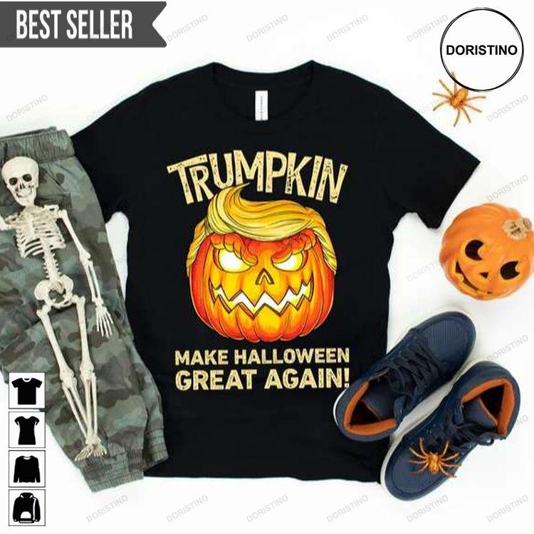 Trumpkin Halloween Funny Trump Tshirt