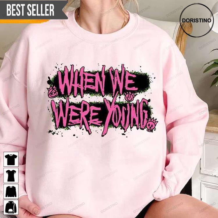 When We Were Young Festival Music Tour Concert Tshirt