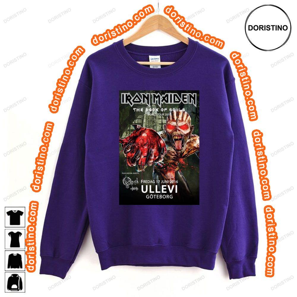 Iron Maiden Ullevi Gothenburg 17 June 2016 Awesome Shirt Iron Maiden Ullevi Gothenburg 17 June 2016 Awesome Shirt
