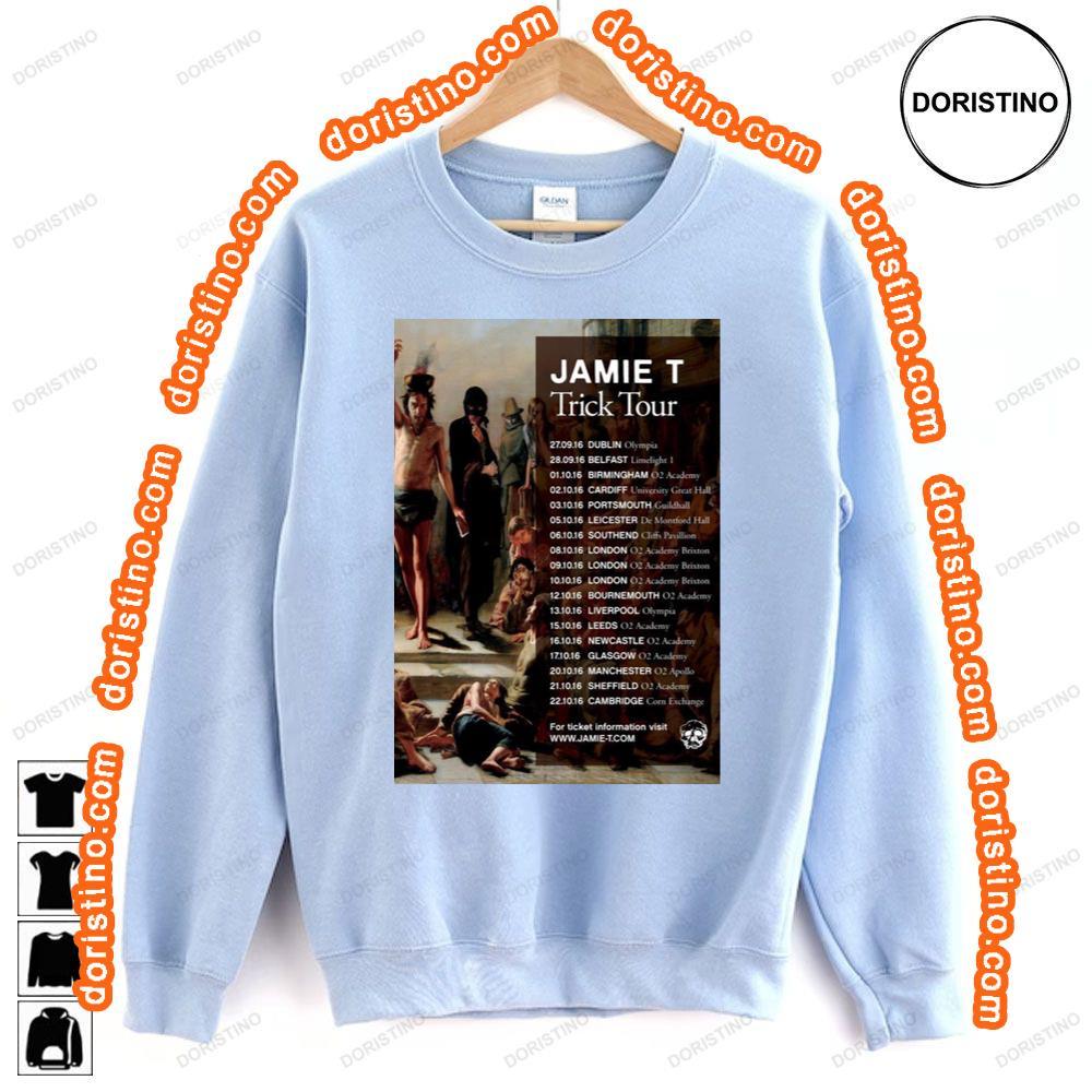 Jamie T Trick 2016 Uk Ireland Tour Shirt Jamie T Trick 2016 Uk Ireland Tour Shirt