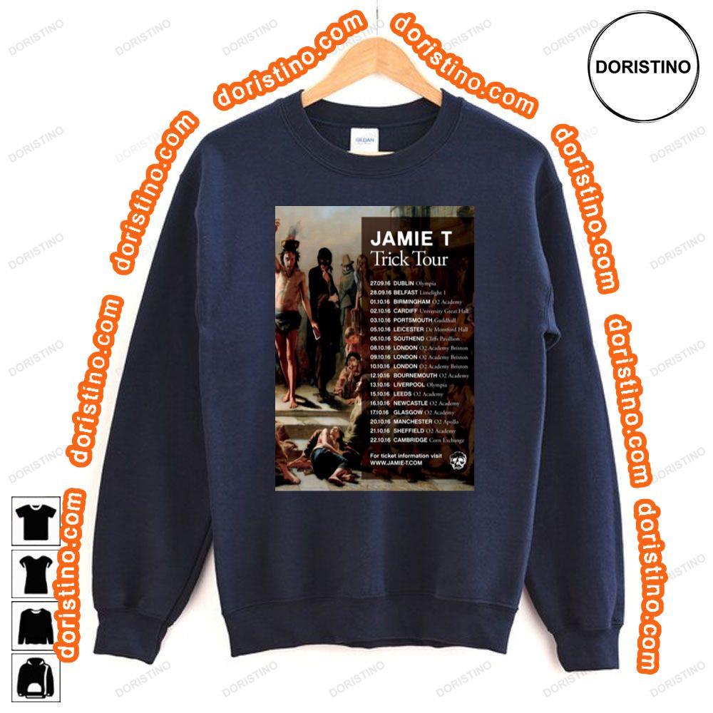 Jamie T Trick 2016 Uk Ireland Tour Shirt Jamie T Trick 2016 Uk Ireland Tour Shirt