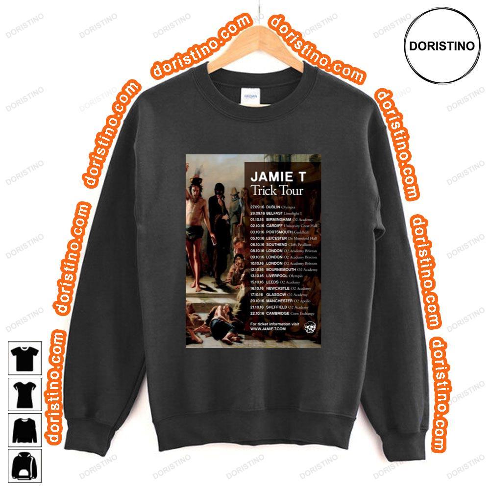 Jamie T Trick 2016 Uk Ireland Tour Shirt Jamie T Trick 2016 Uk Ireland Tour Shirt
