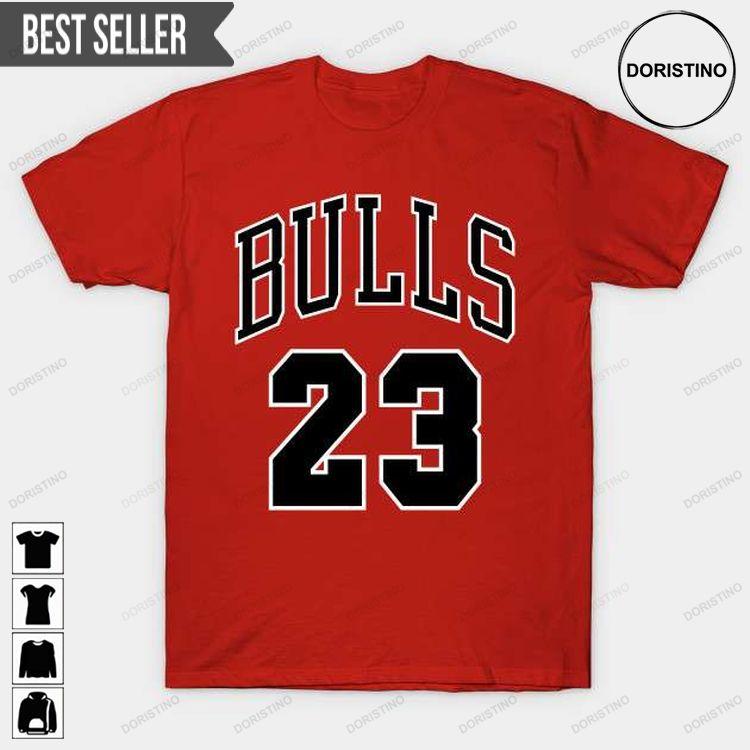 Michael Jordan Bulls 23 1980s Jersey Unisex Shirt