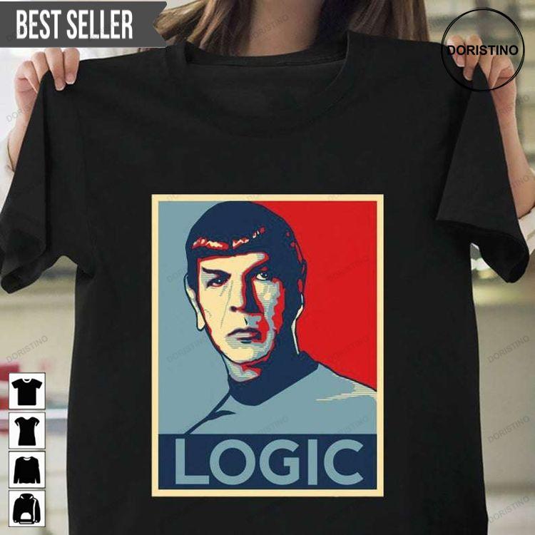Mr Spock Logic Star Trek Movie Tshirt