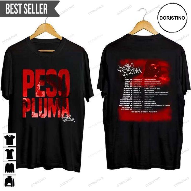 Peso Pluma Doble P Tour 2023 Short-sleeve Tshirt