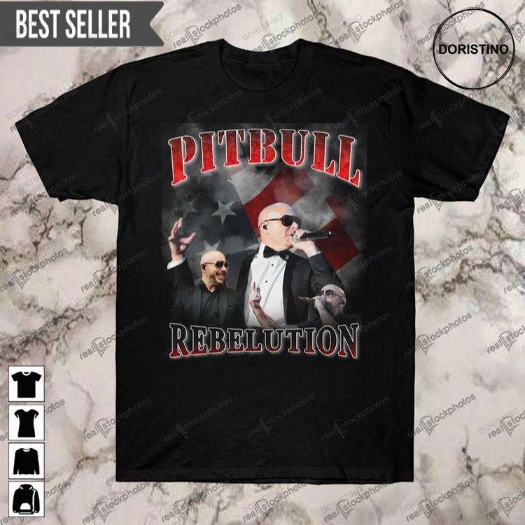 Pitbull Hip Hop Rnb Vintage Tshirt