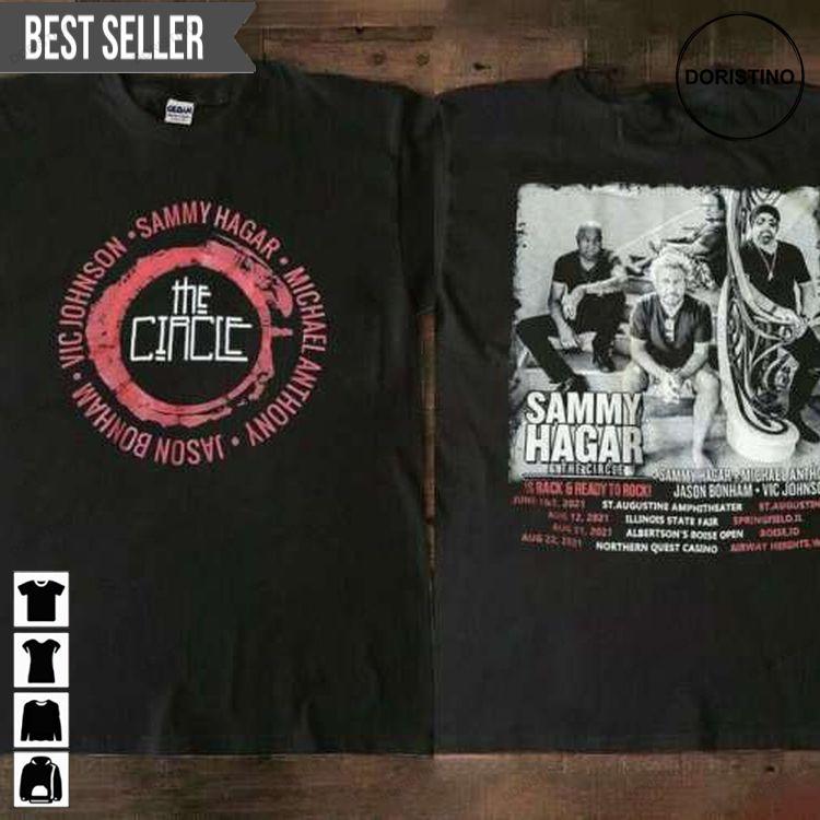Sammy Hagar And The Circle 2021 Tour Graphic Shirt