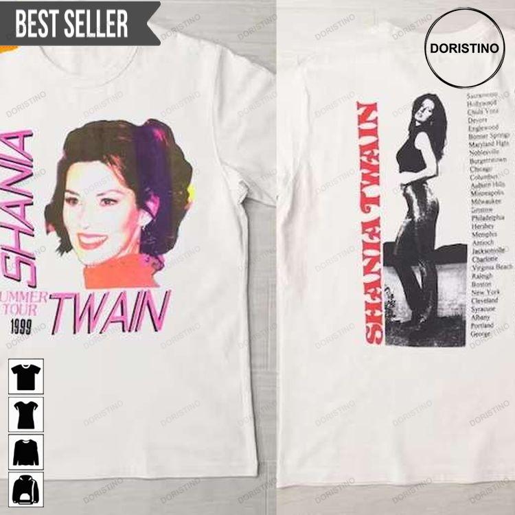 Shania Twain Summer Tour 1999 Short-sleeve Shirt