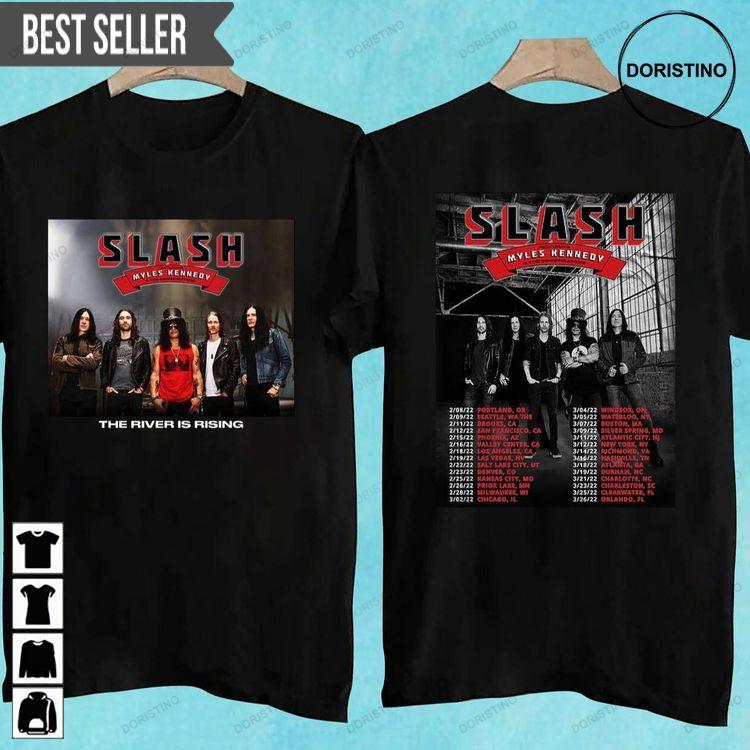 Slash And Myles Kennedy The Conspirators The River Is Rising Tour 2022 Shirt