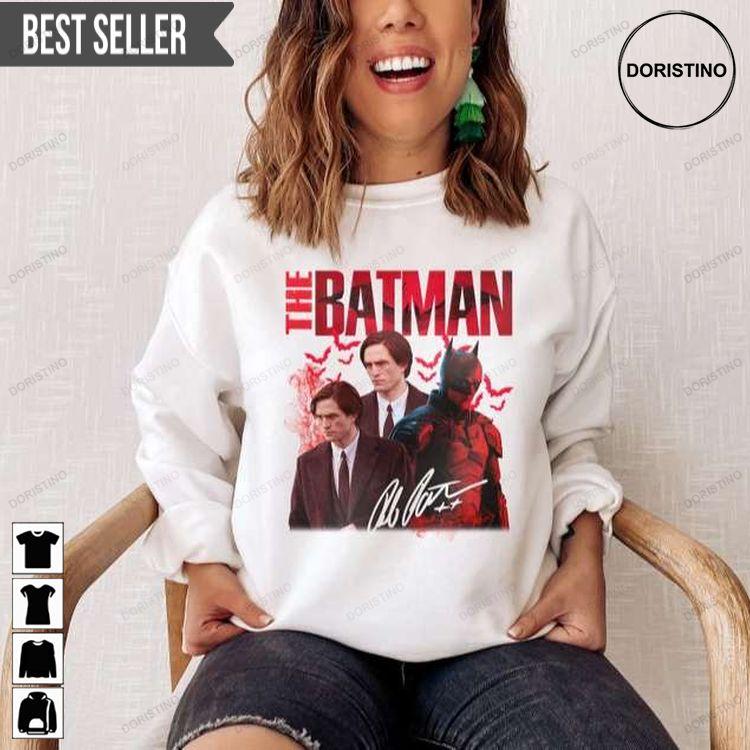 The Batman Signature Robert Pattinson Awesome Shirt The Batman Signature Robert Pattinson Awesome Shirt